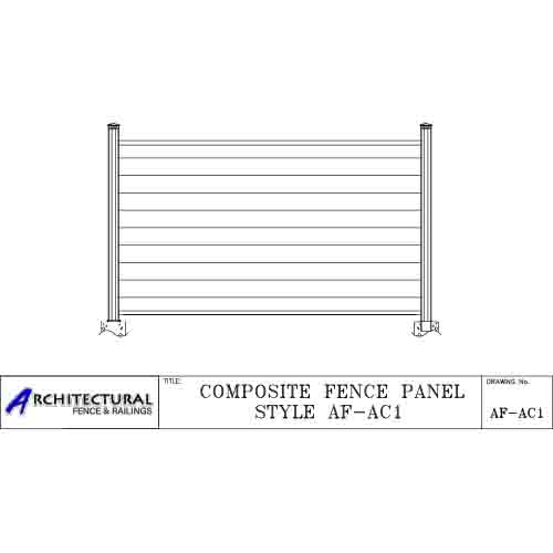 Aluminum Composite Fence Downloads
