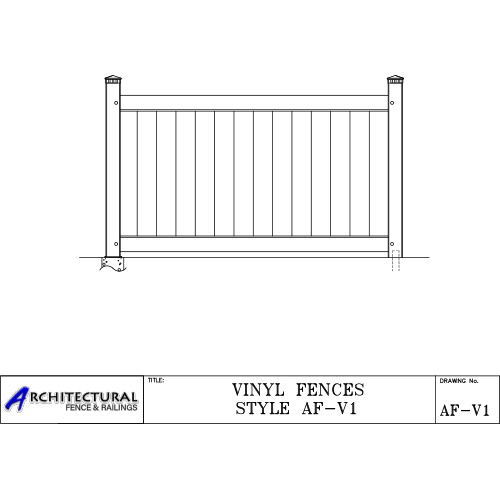 Vinyl-Fence AF-V1